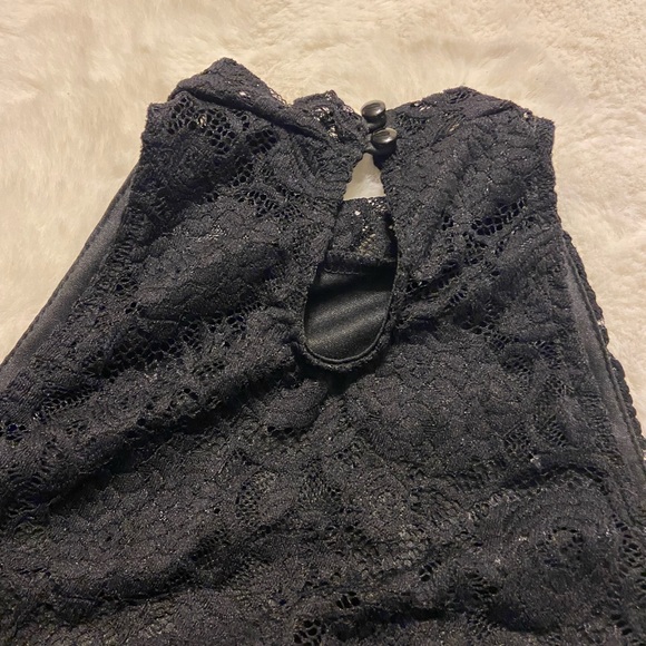 Free Press black lace sleeveless bodysuit size Small - Picture 5 of 8